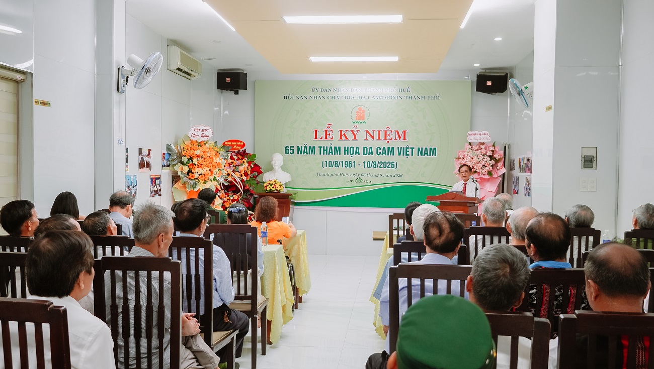 65 năm Thảm họa da cam ở Việt Nam: ACDC tiếp tục đồng hành cùng nạn nhân da cam tại Huế và Quảng Trị